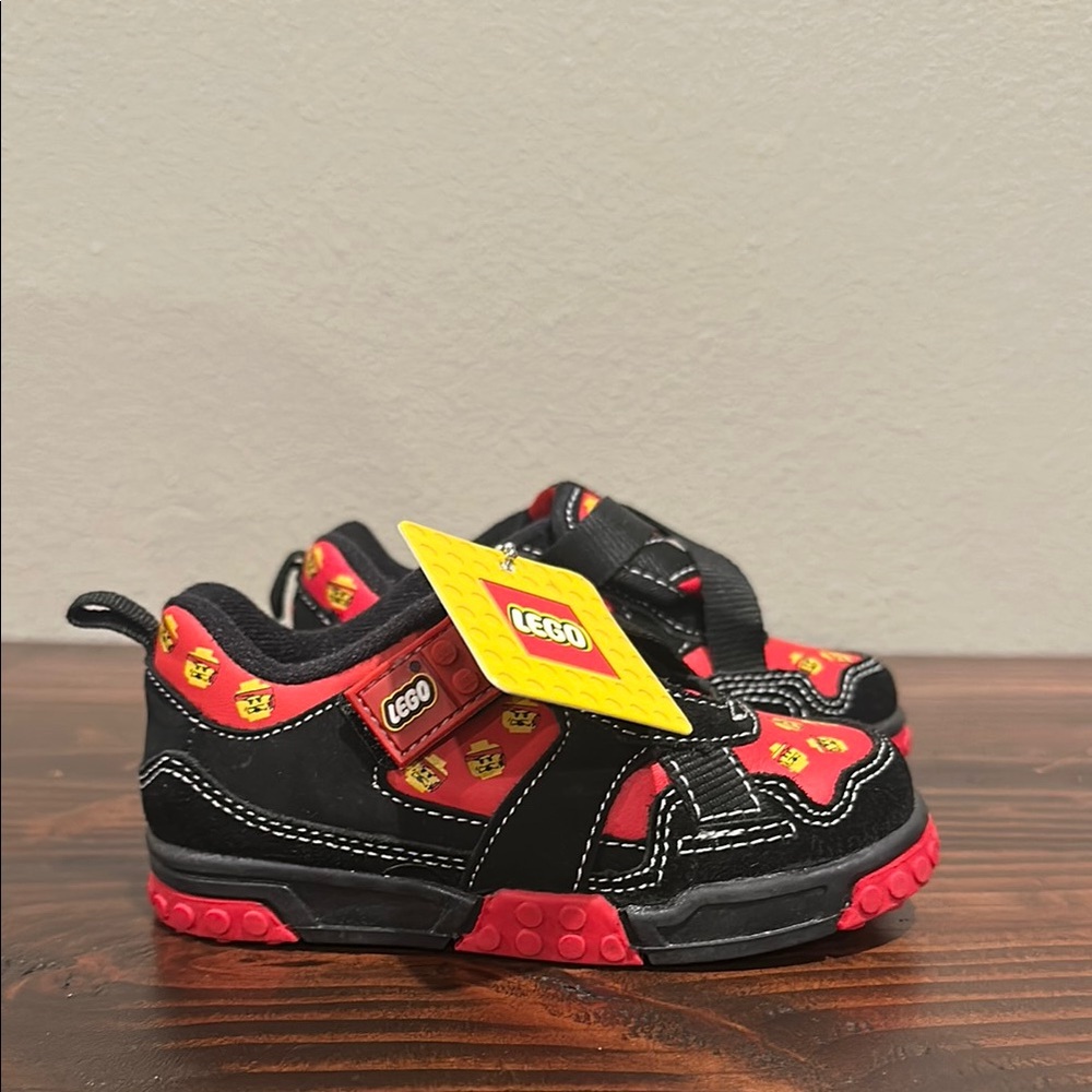 LEGO Toddler Shoes - Black and Red size: 7C